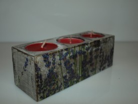 Lawendowy �wiecznik...